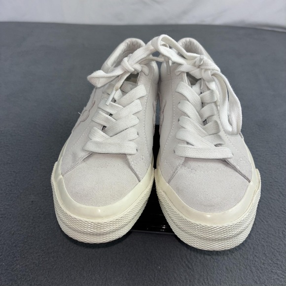 Converse Golf Le Fleur One Star Shoes Mens Size 5 Womens 7 White Suede Low Top - Picture 4 of 8